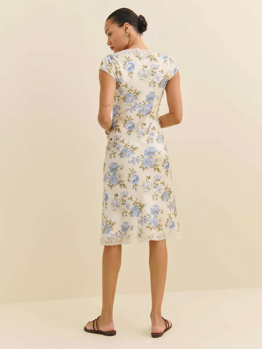 Florence Silk Dress - Image 4