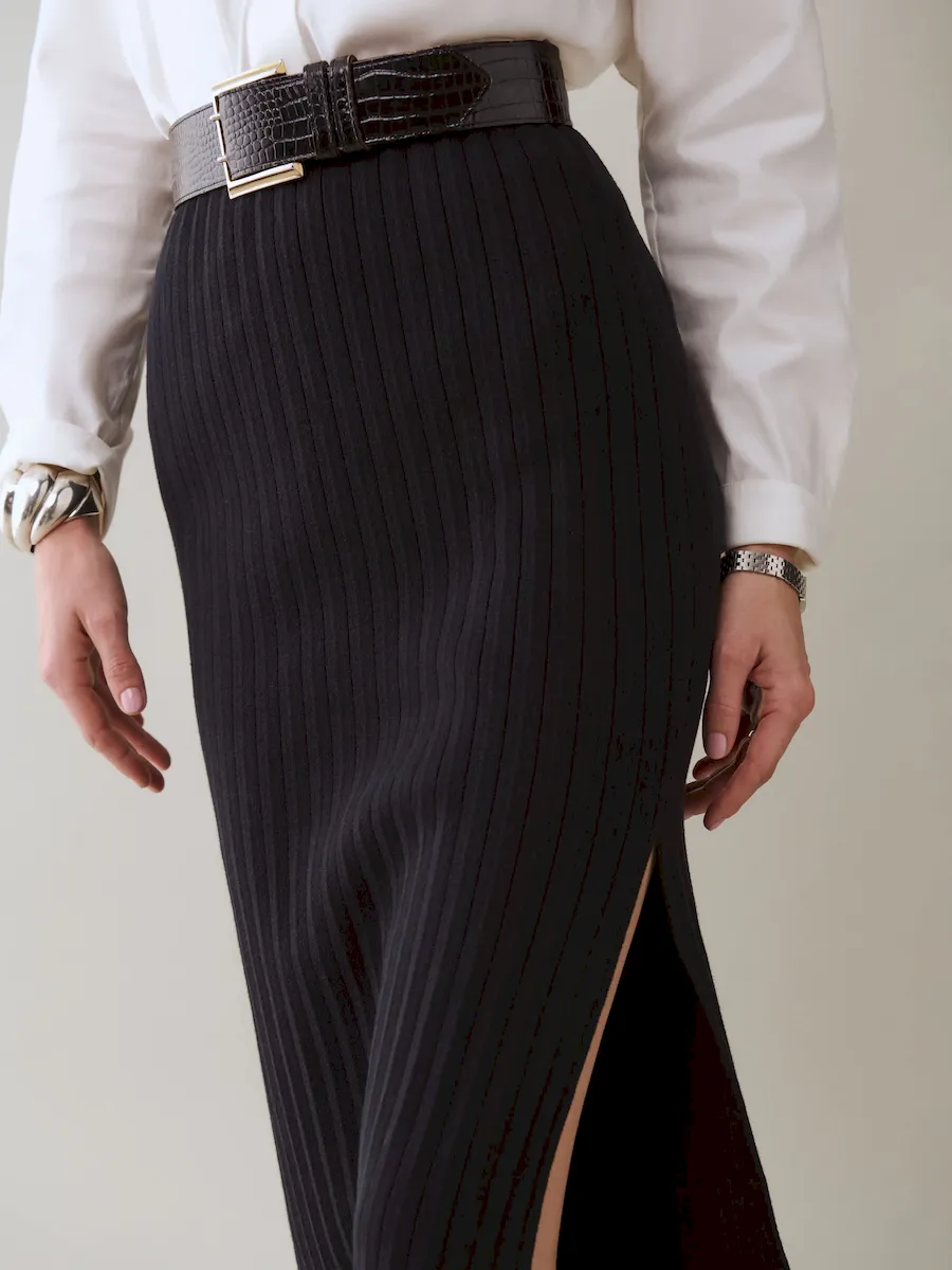 Suvi Cotton Maxi Skirt - Image 2