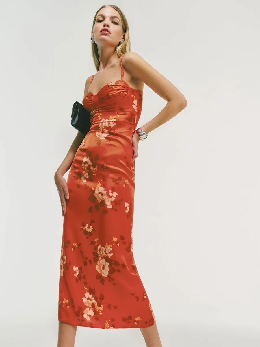 Stormi Satin Dress - Image 7