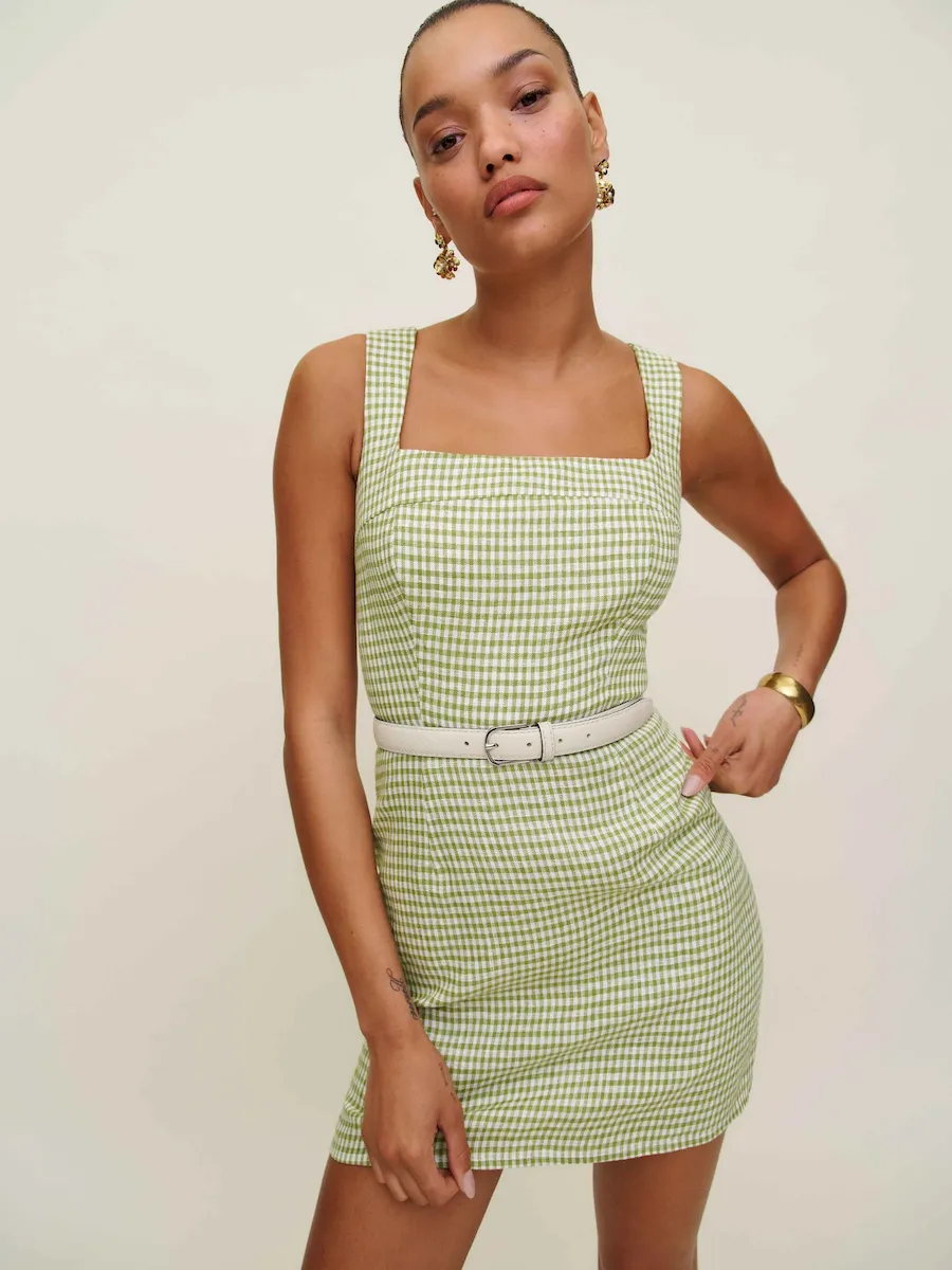 Celosia Linen Dress - Image 6