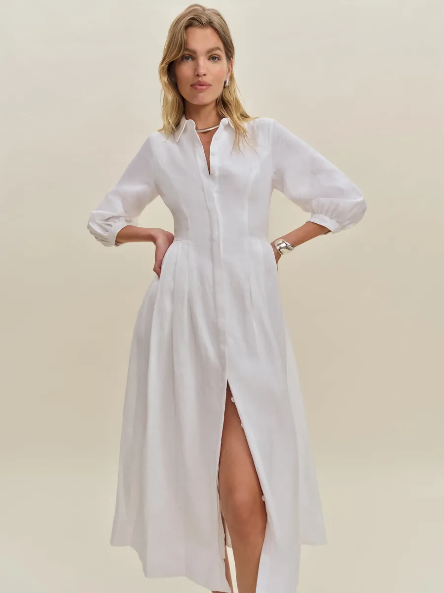 Tara Linen Dress