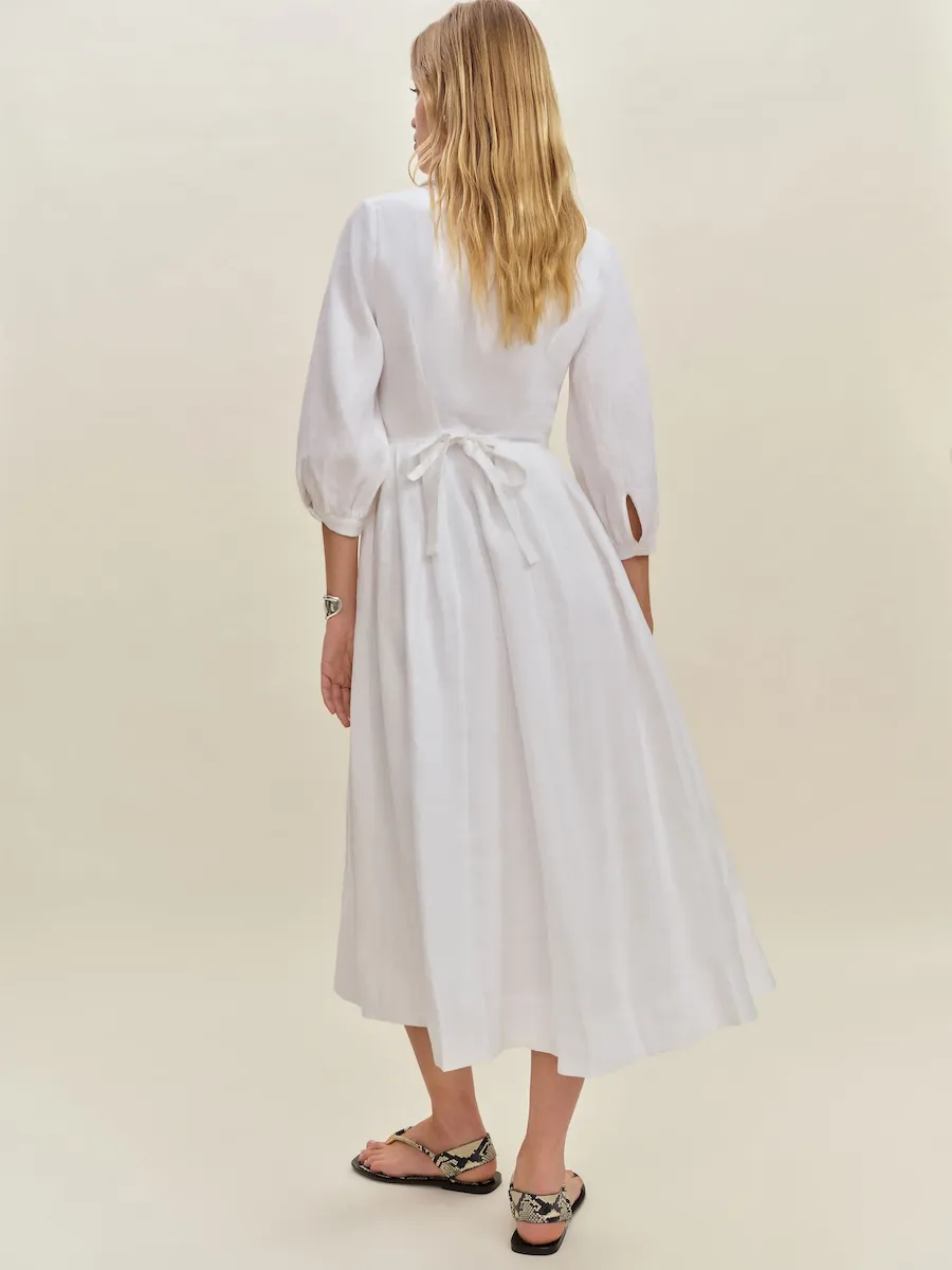 Tara Linen Dress - Image 4