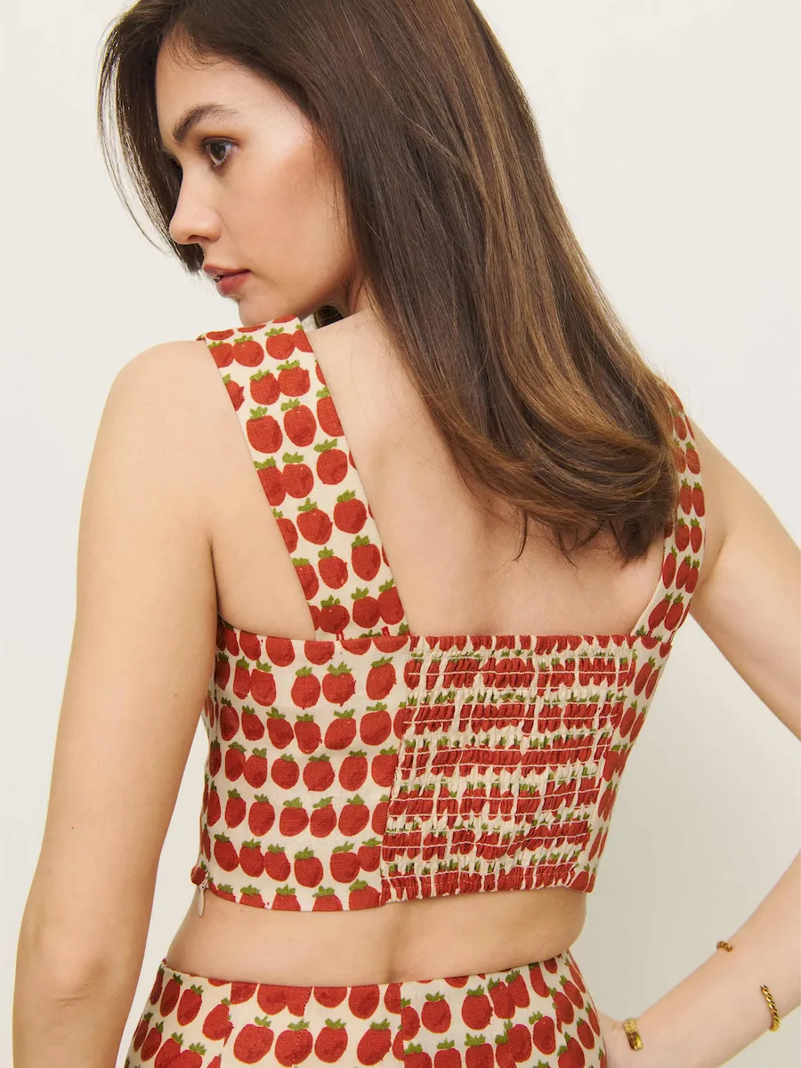 Jasmine Linen Top - Image 3