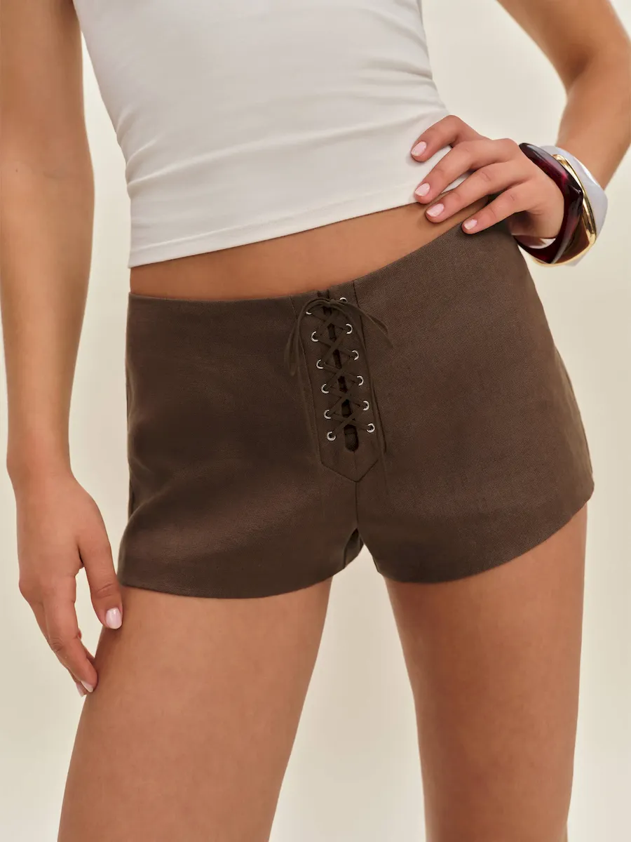 Quin Linen Short - Image 2