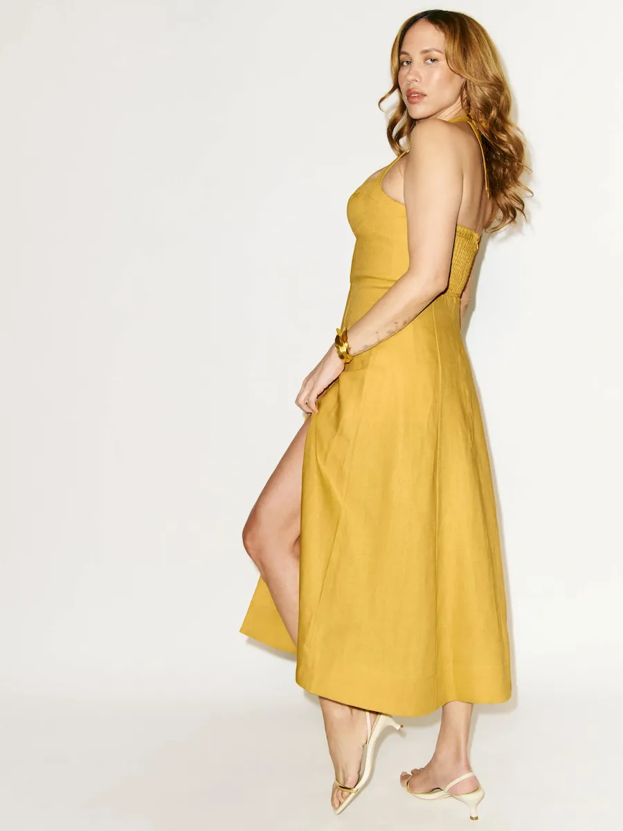Tala Linen Dress - Image 3