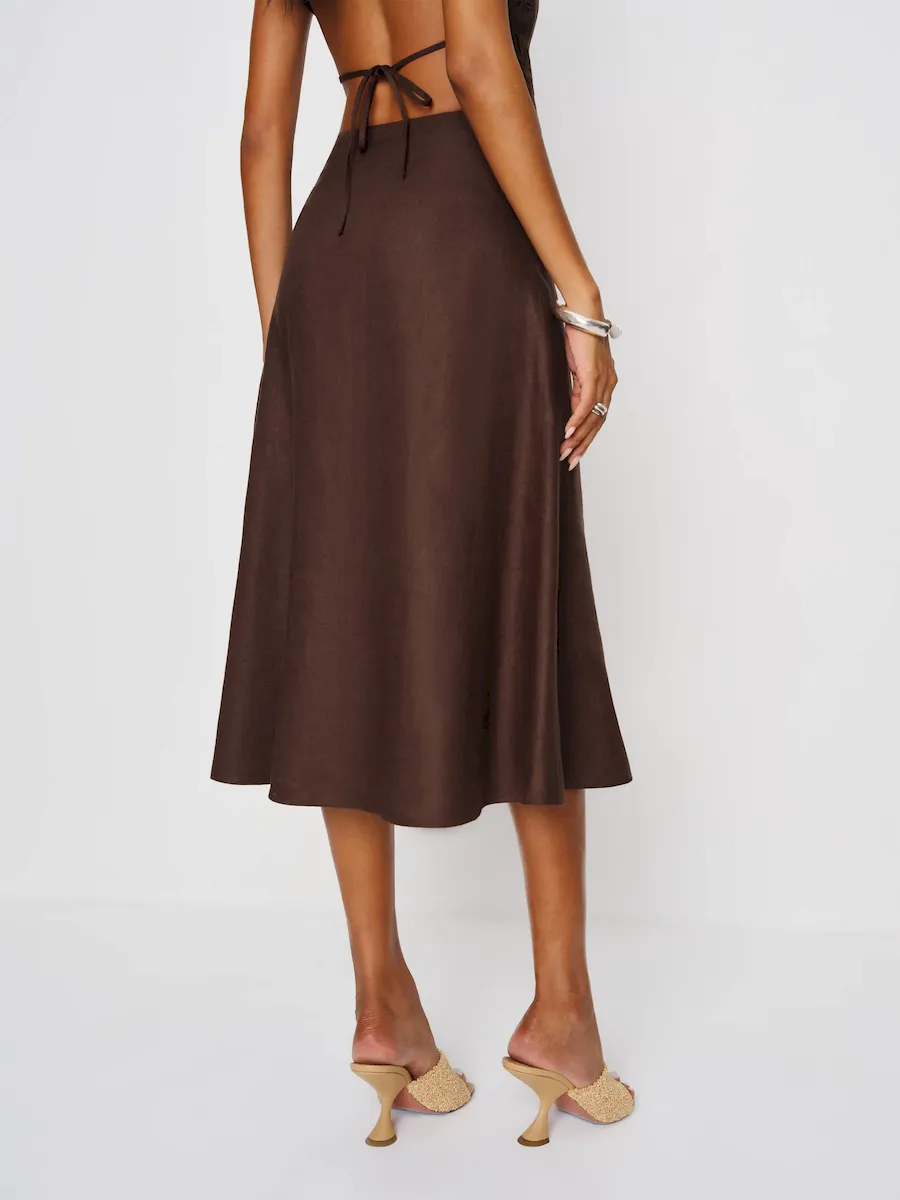 Ivy Linen Skirt - Image 3