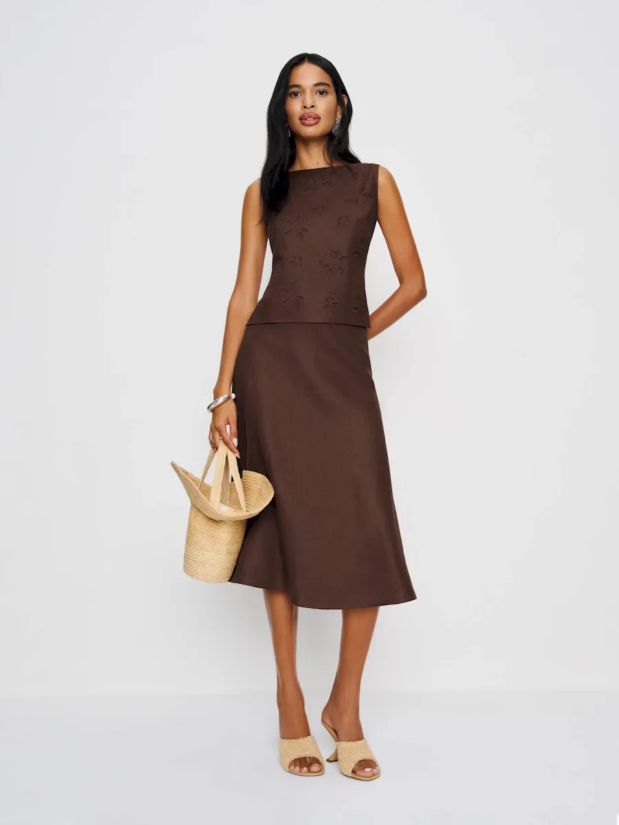 Ivy Linen Skirt - Image 4