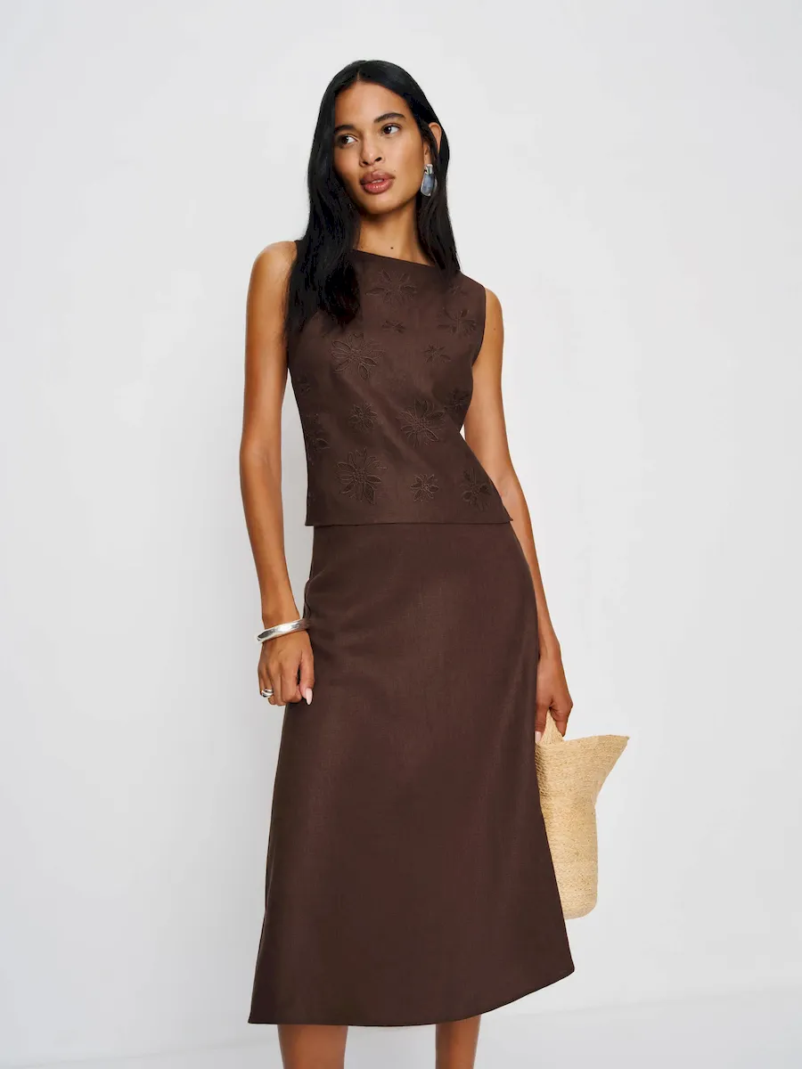 Ivy Linen Skirt - Image 5