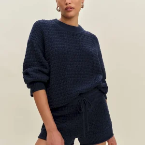 Collie Oversized Cotton Crew