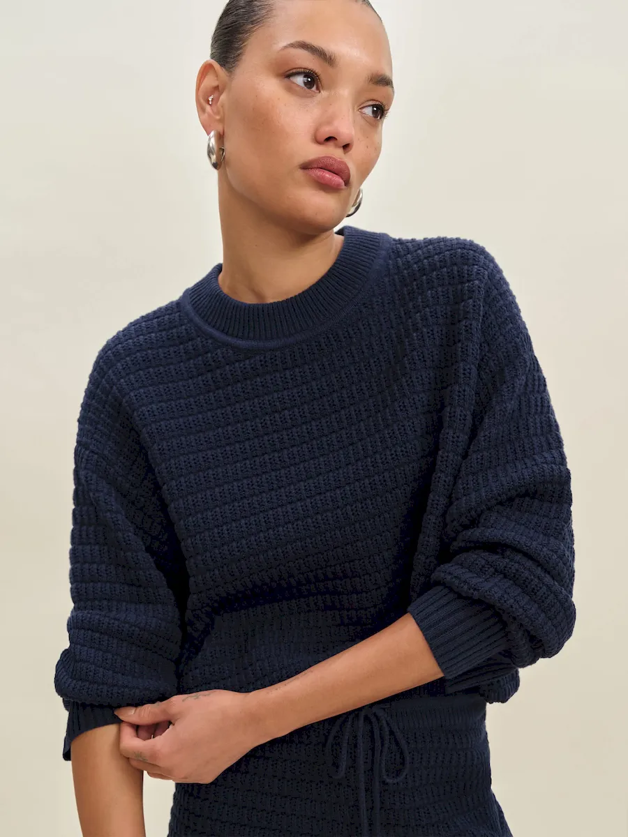 Collie Oversized Cotton Crew - Image 2