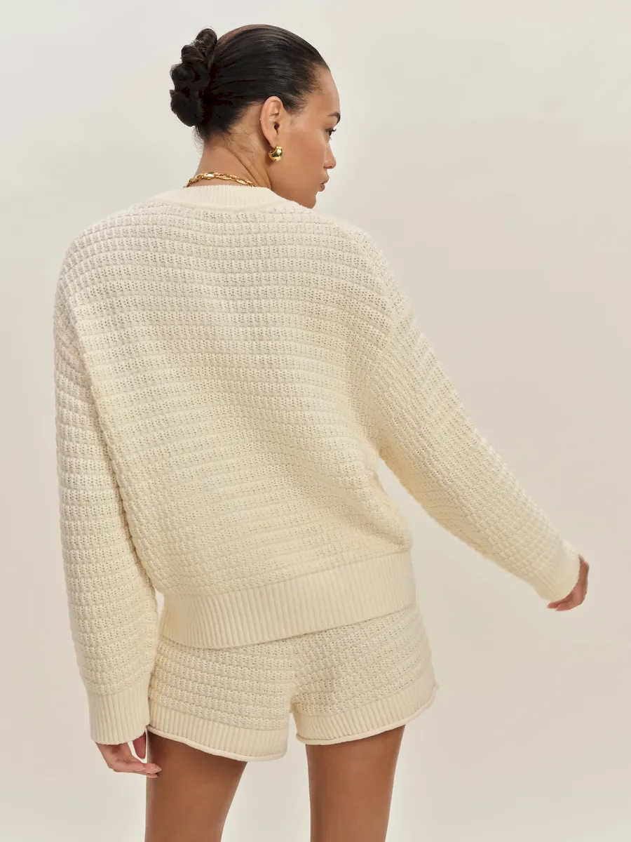 Collie Oversized Cotton Crew - Image 3