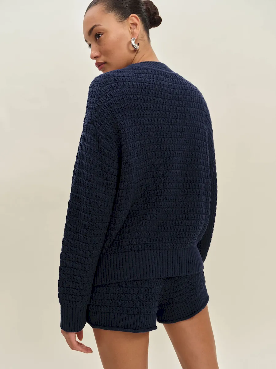 Collie Oversized Cotton Crew - Image 3