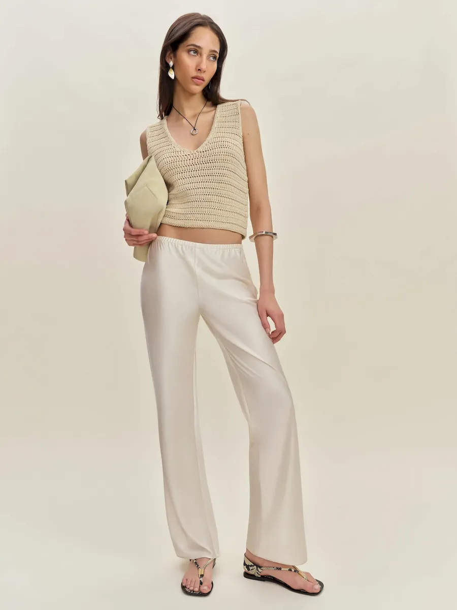 Wesley Cotton Sweater Tank - Image 2