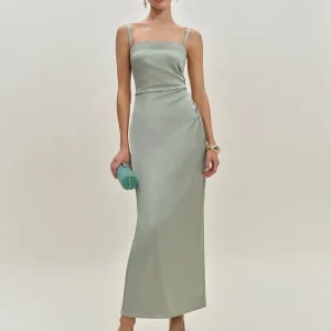 Vesper Satin Dress