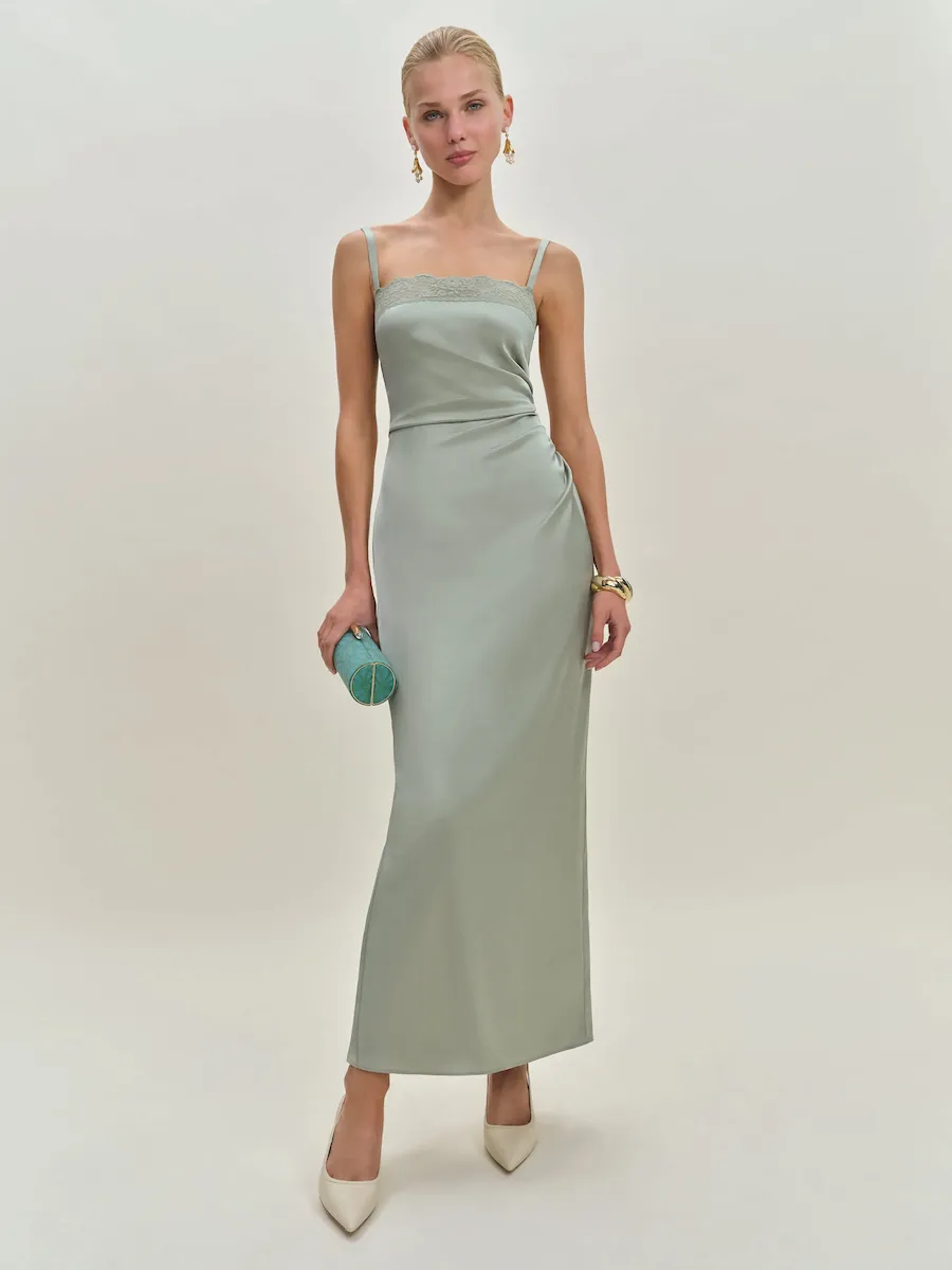 Vesper Satin Dress