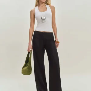 Petites Vida Linen Low Rise Pant