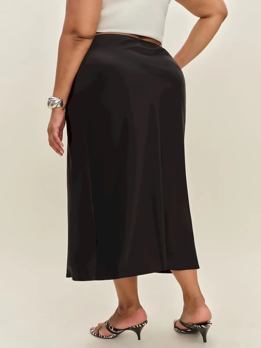 Layla Satin Skirt Es - Image 4