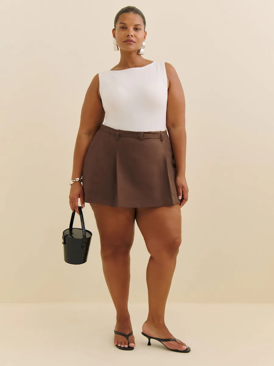 Rory Linen Skirt Es - Image 4