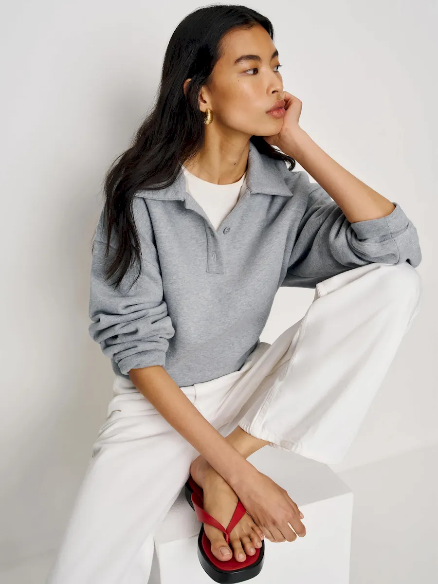 Nico Classic Polo Sweatshirt - Image 4