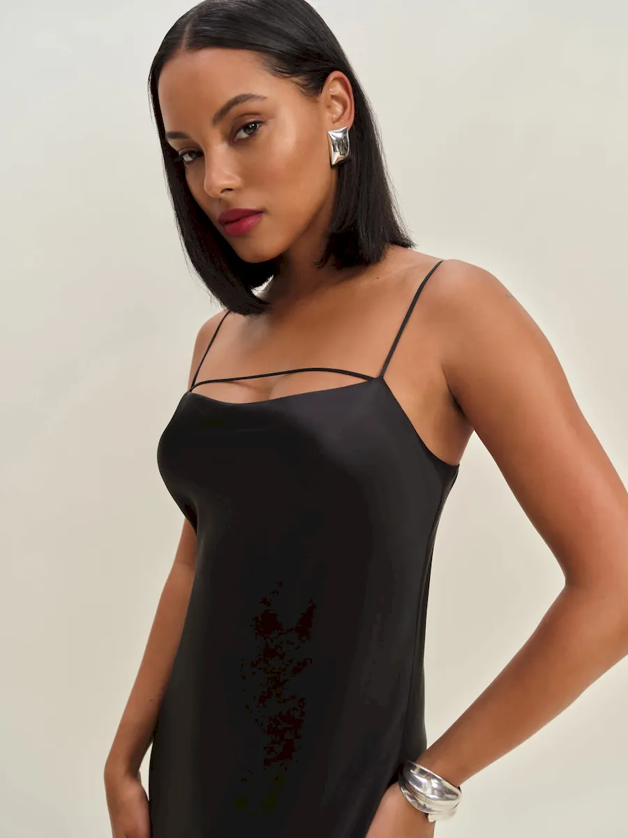 Cardi Silk Dress - Image 2