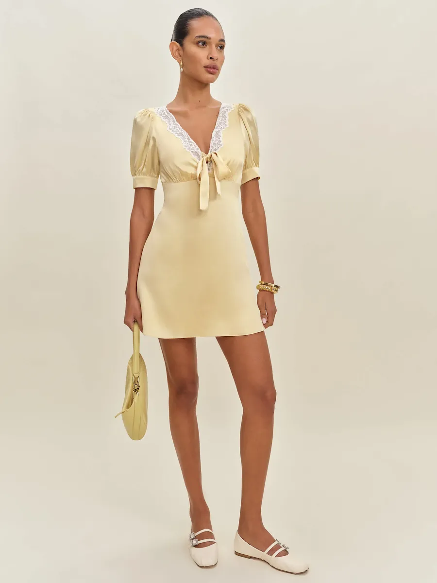 Avin Silk Dress - Image 2