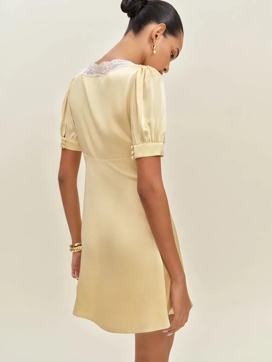 Avin Silk Dress - Image 3