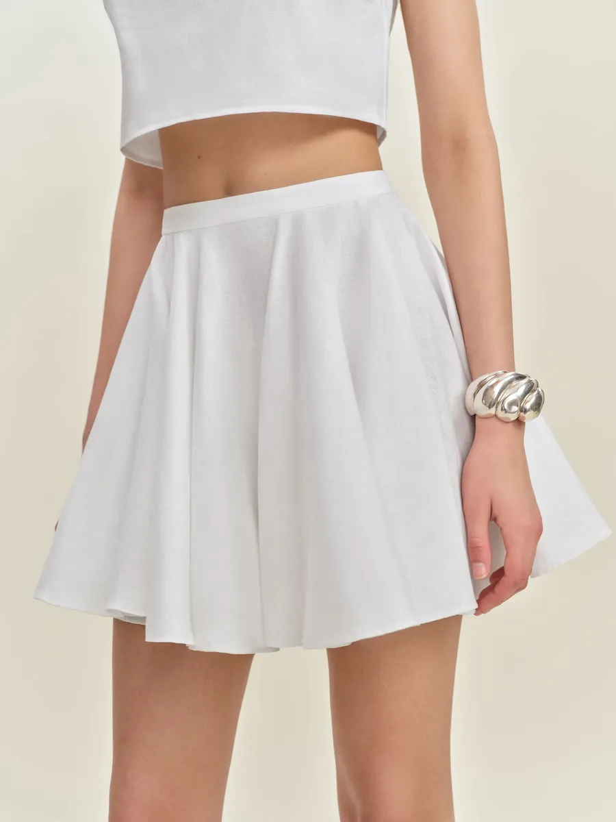 Stella Linen Skirt - Image 2