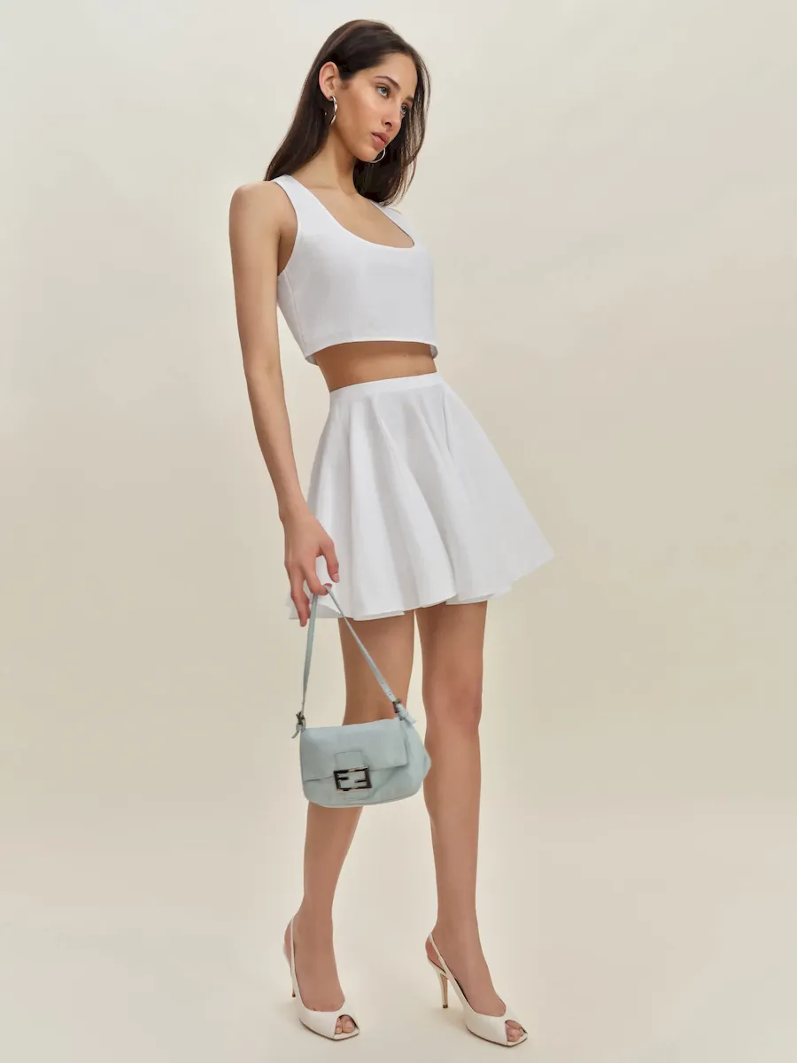 Stella Linen Skirt - Image 4