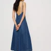Sofi Denim Maxi Dress