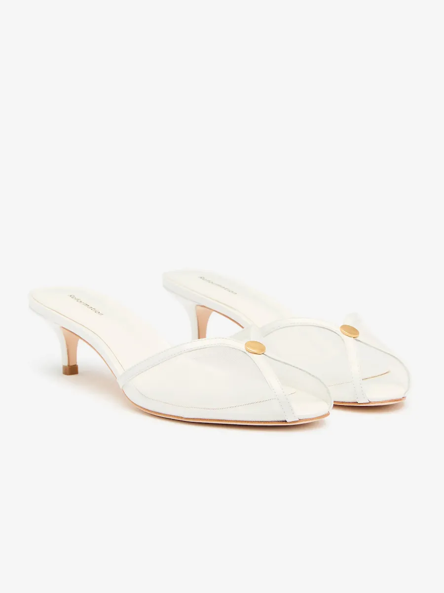 Wisdom Peep Toe Mule - Image 4