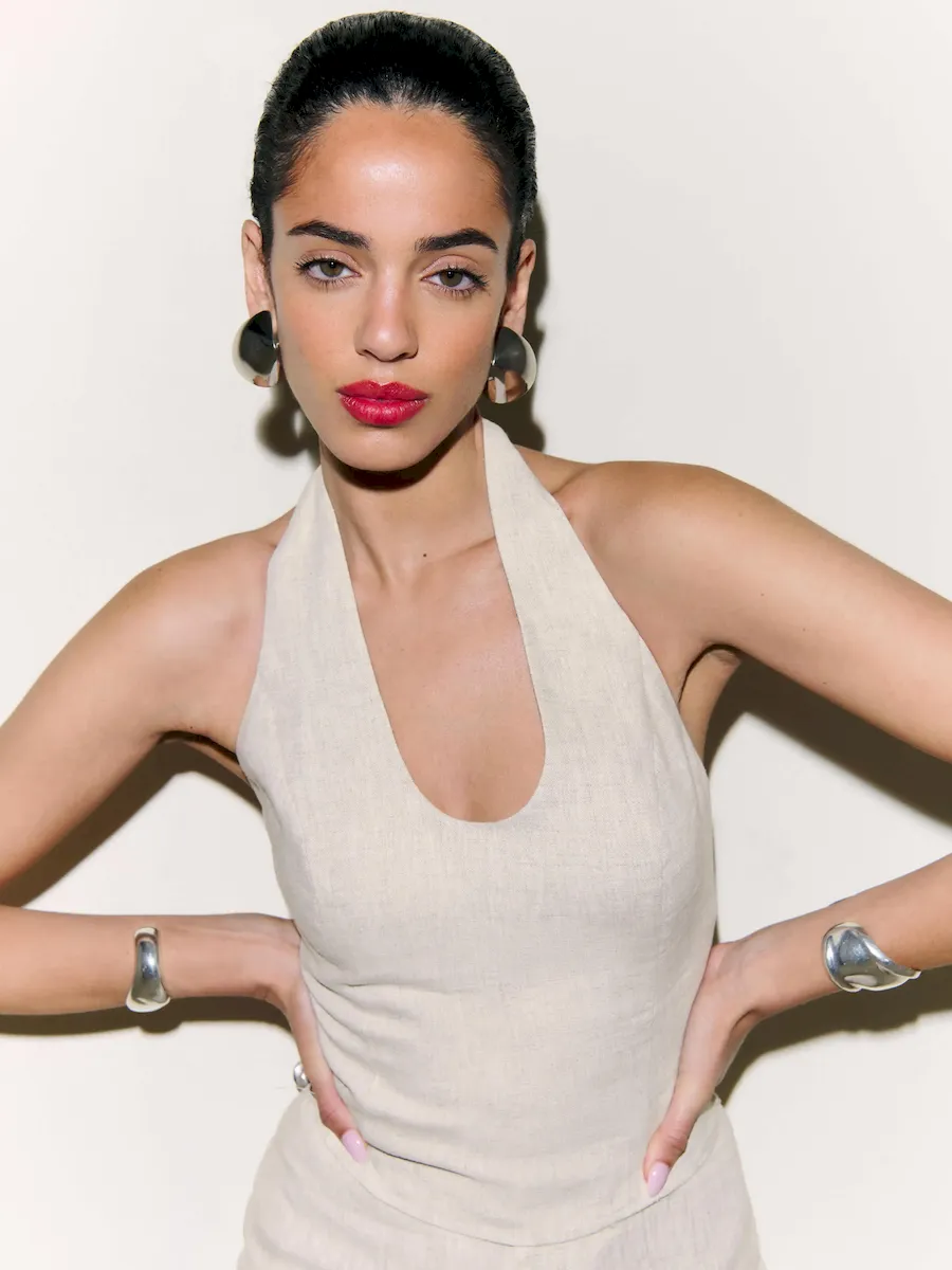 Sasha Linen Top - Image 5