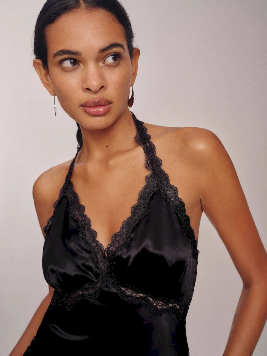 Nora Silk Dress - Image 2