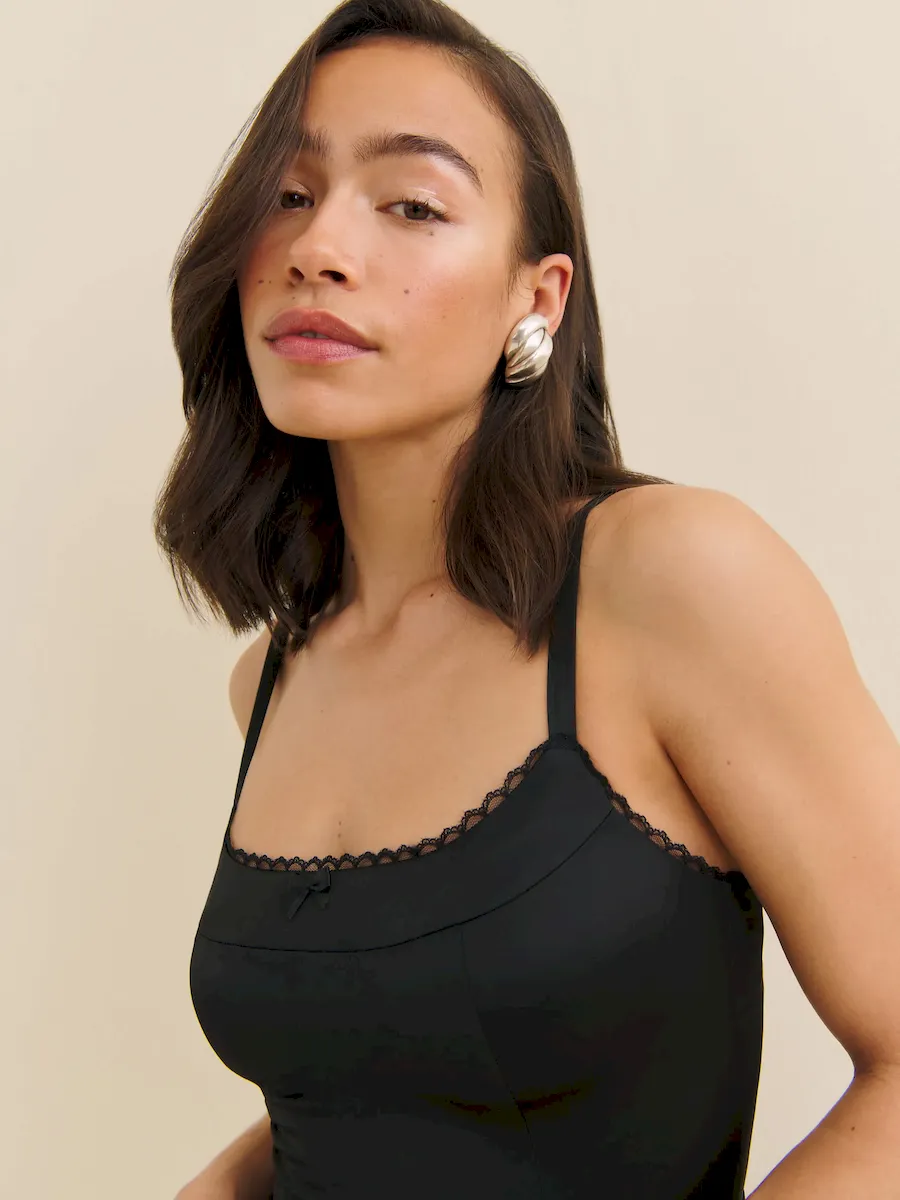 Lucy Satin Dress - Image 3