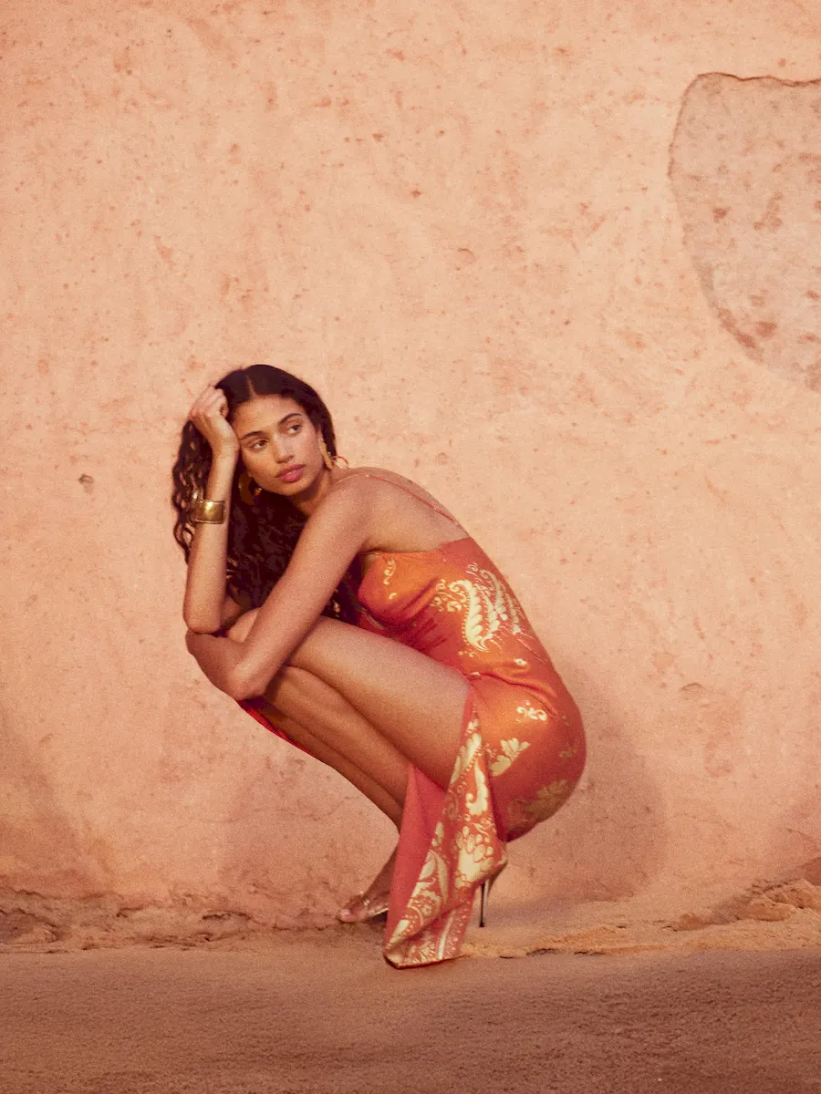 Sophie Silk Dress - Image 2