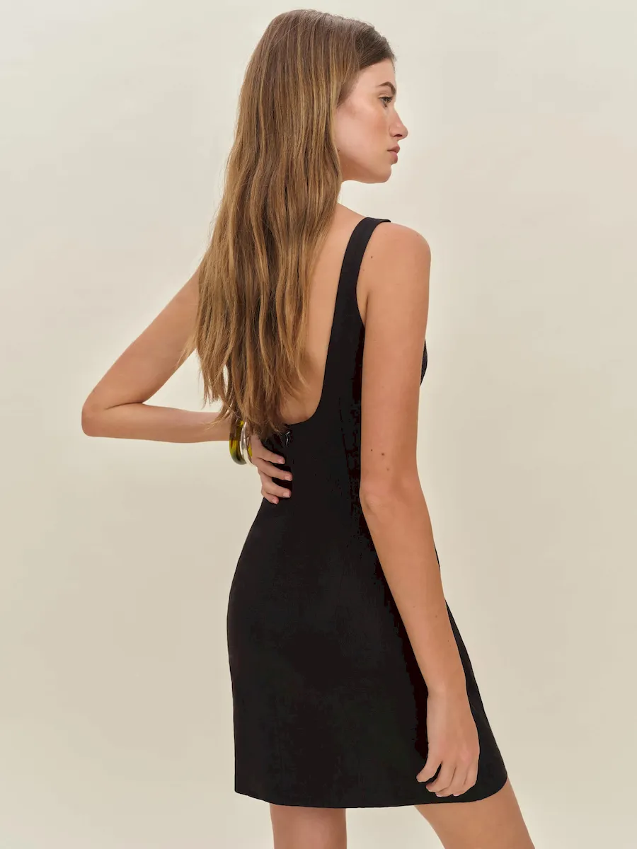 Belma Linen Dress - Image 3