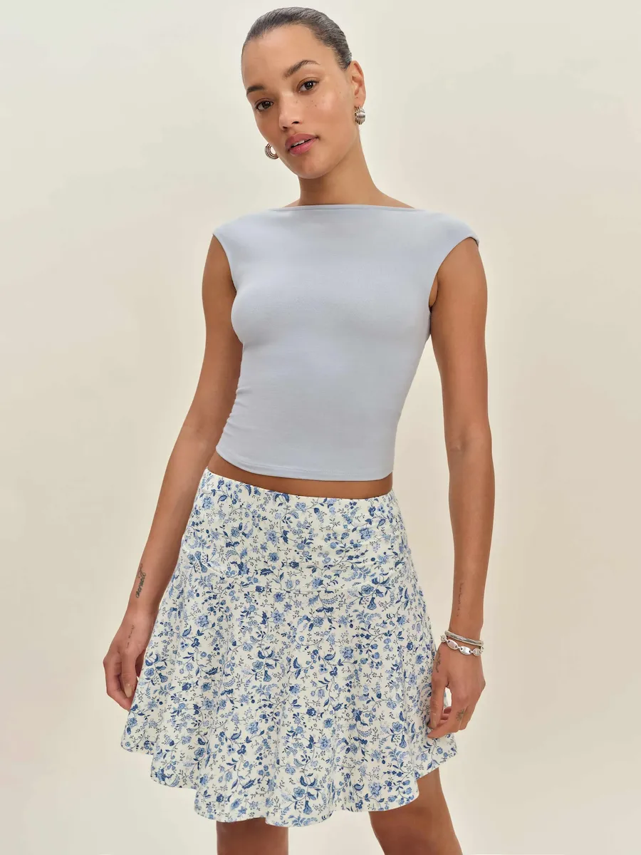 Laurie Knit Skirt - Image 2