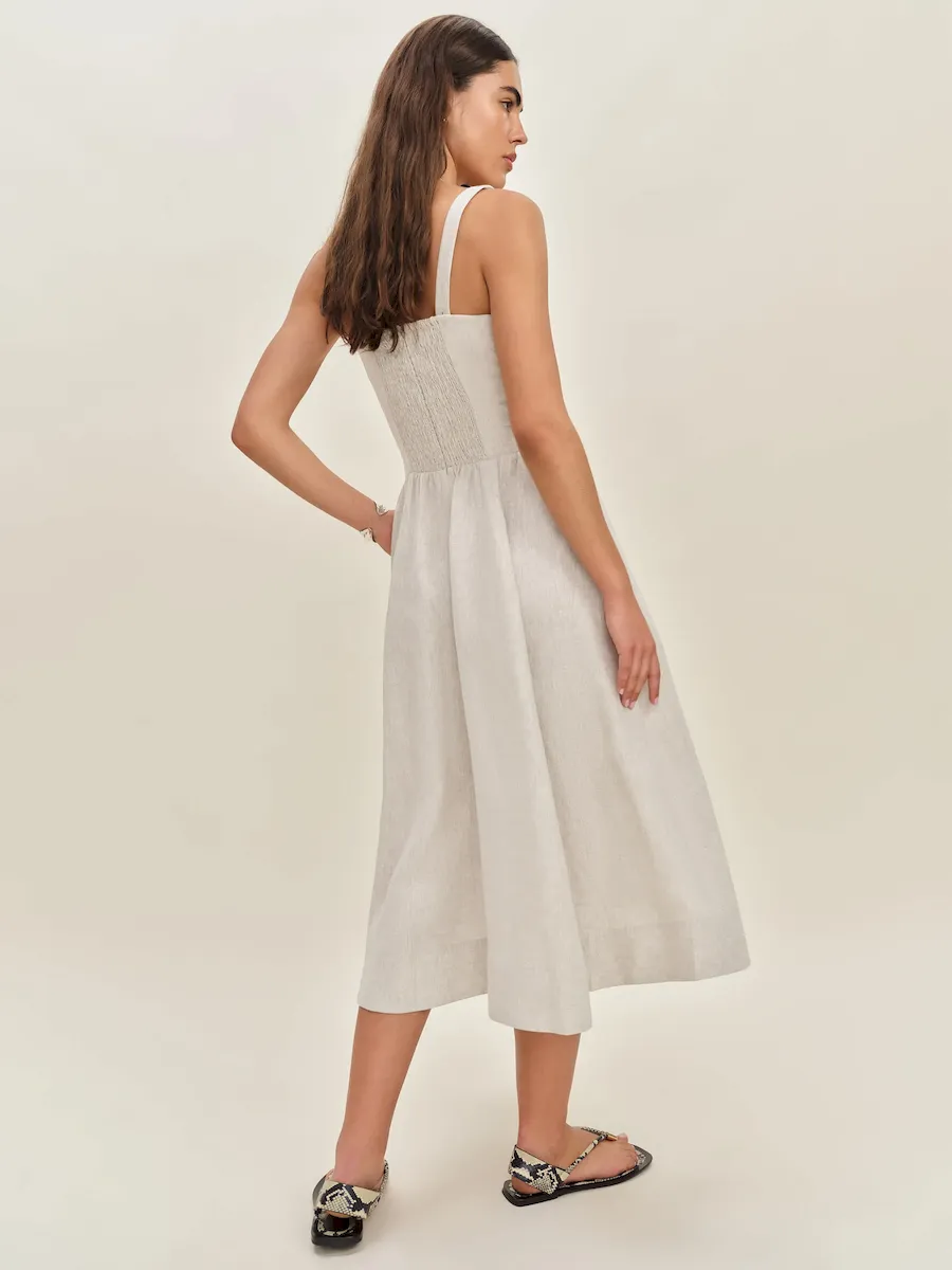 Janu Linen Dress - Image 5