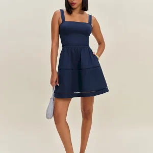 Everett Mini Linen Dress