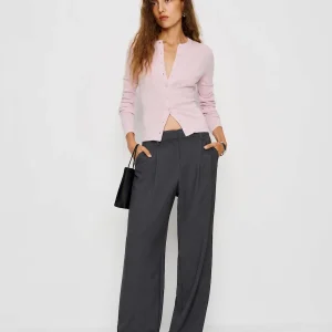 Farren Cashmere Crew Cardigan