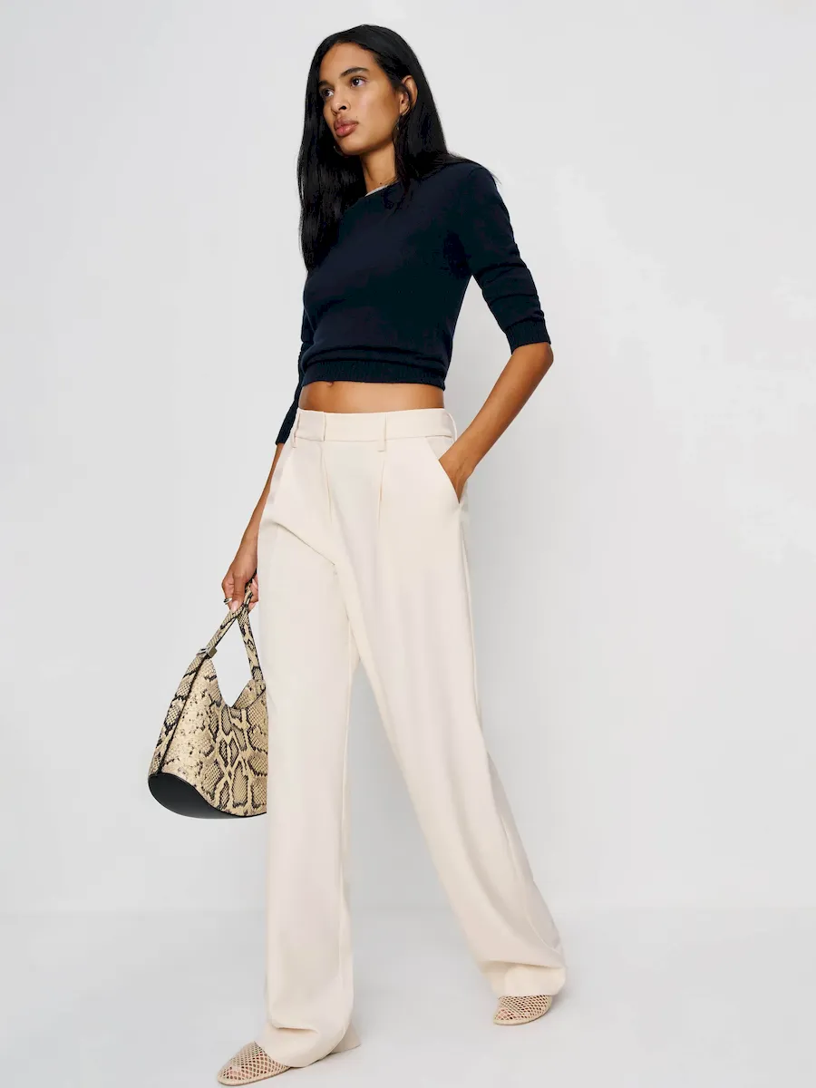 Lian Cashmere Crew Sweater