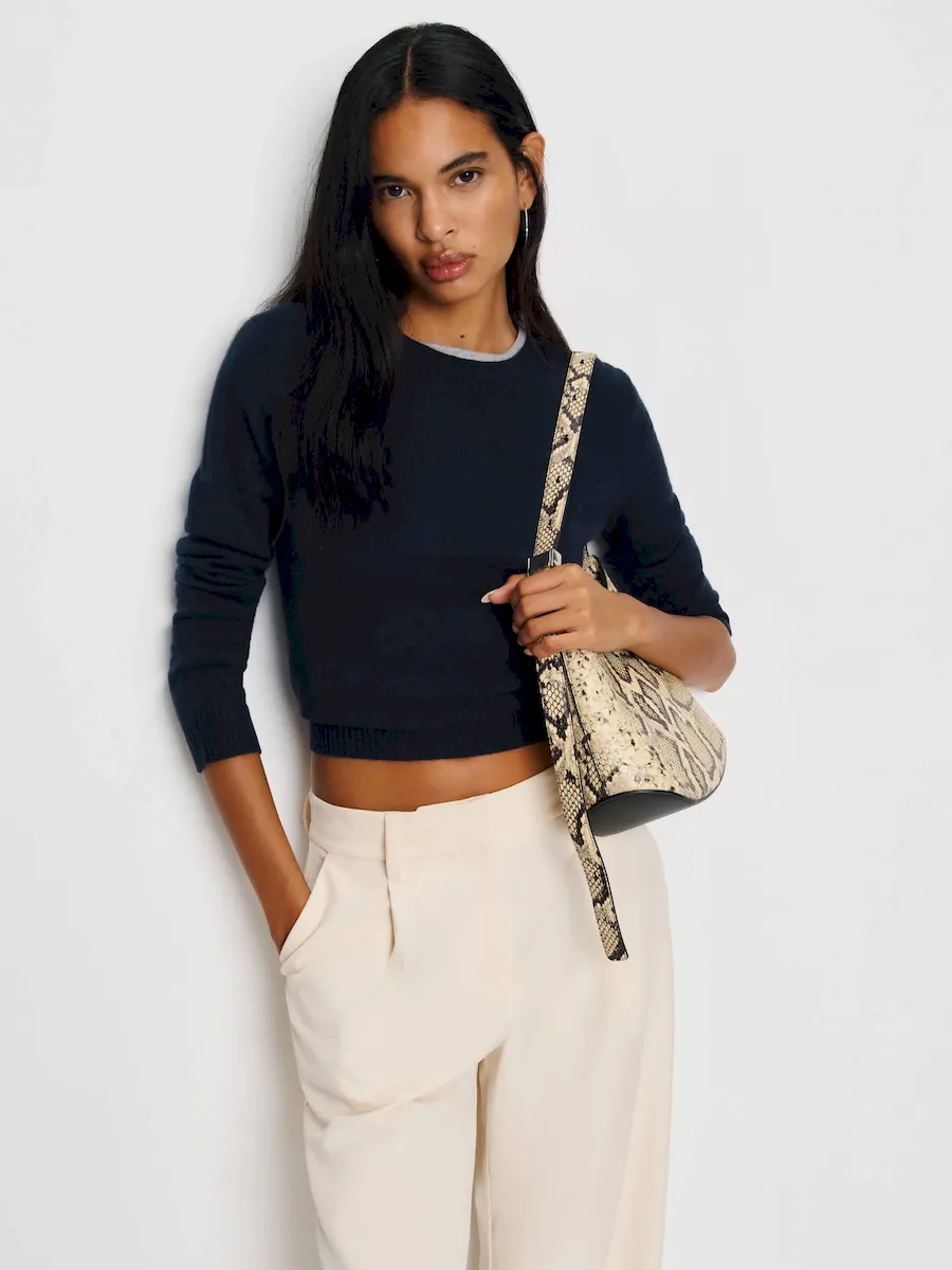 Lian Cashmere Crew Sweater - Image 2