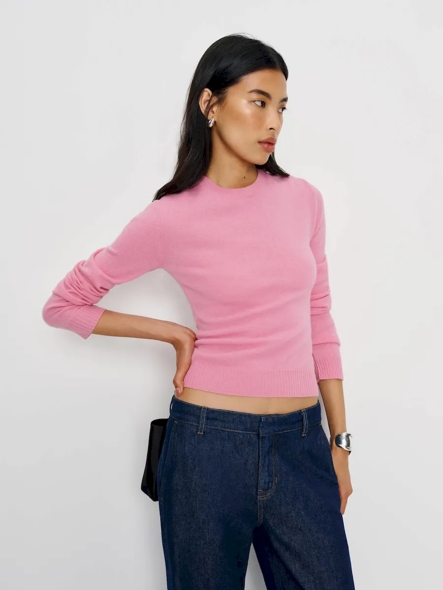 Lian Cashmere Crew Sweater - Image 2