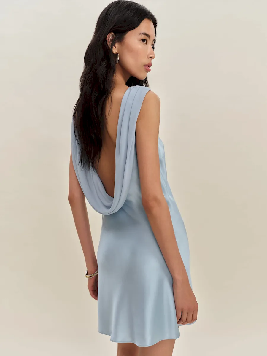 Jonelle Silk Dress - Image 5