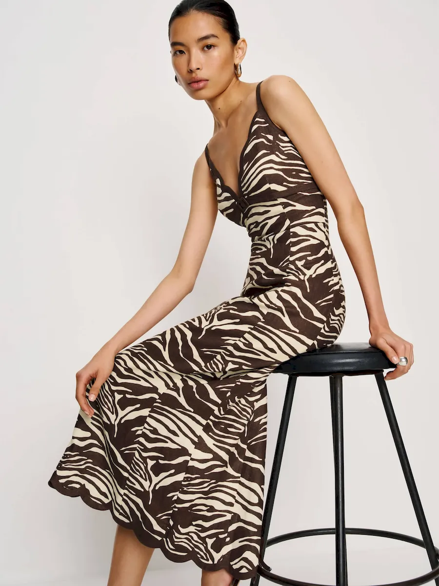 Sara Linen Dress - Image 4