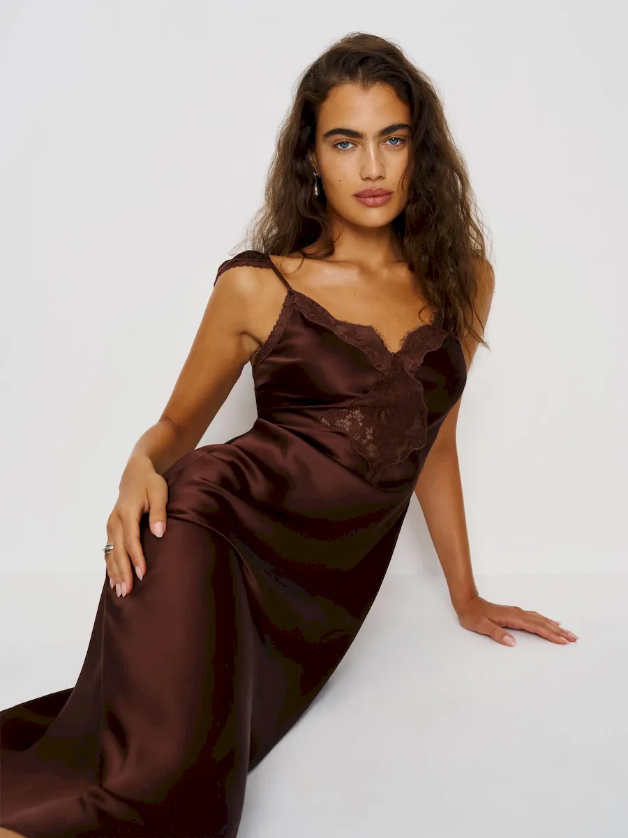 Serafina Silk Dress - Image 2