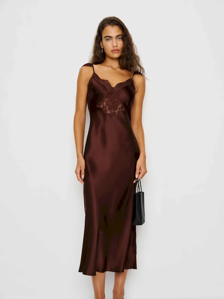 Serafina Silk Dress - Image 3