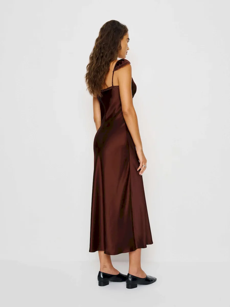 Serafina Silk Dress - Image 4