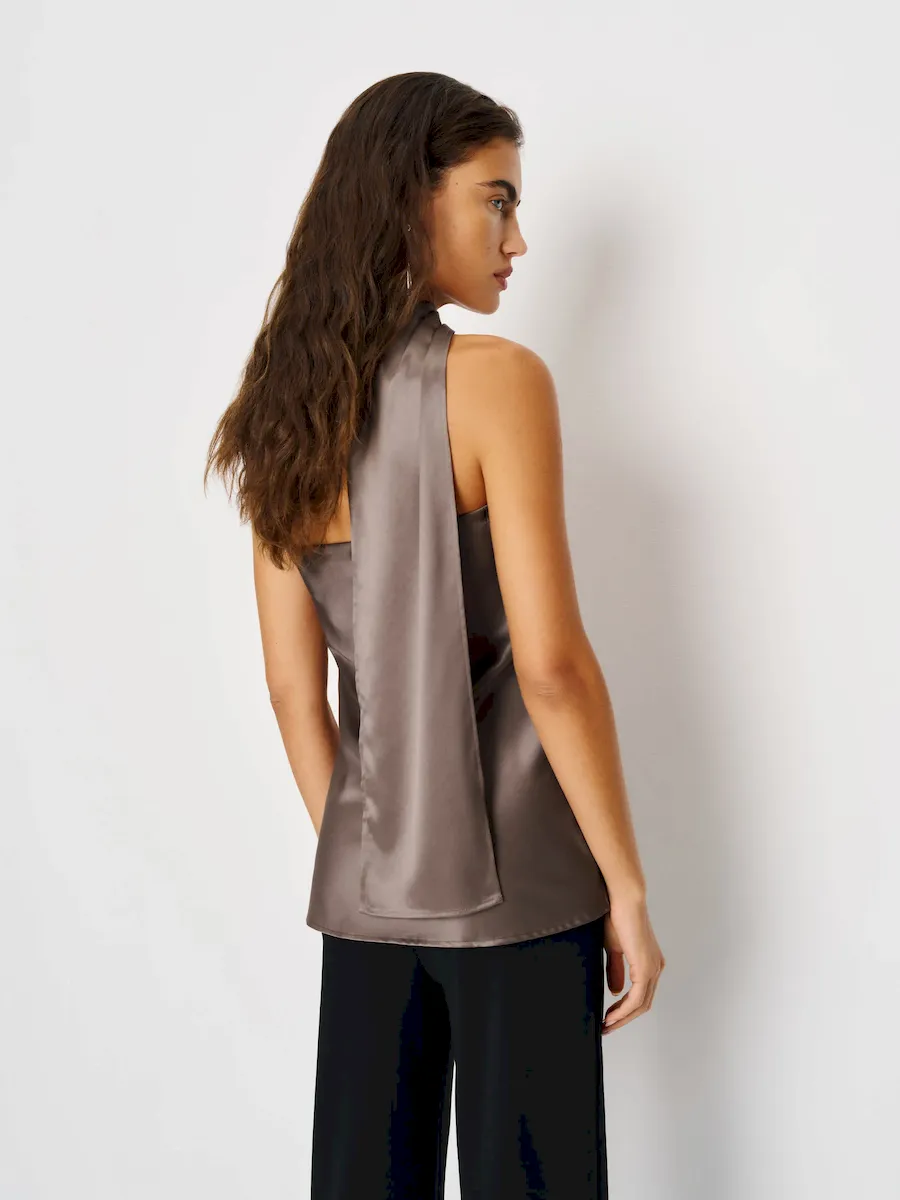 Sienna Satin Top - Image 3