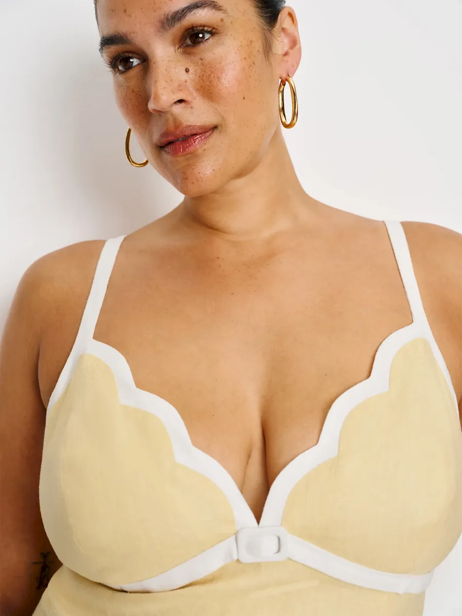 Sara Linen Dress Es - Image 3