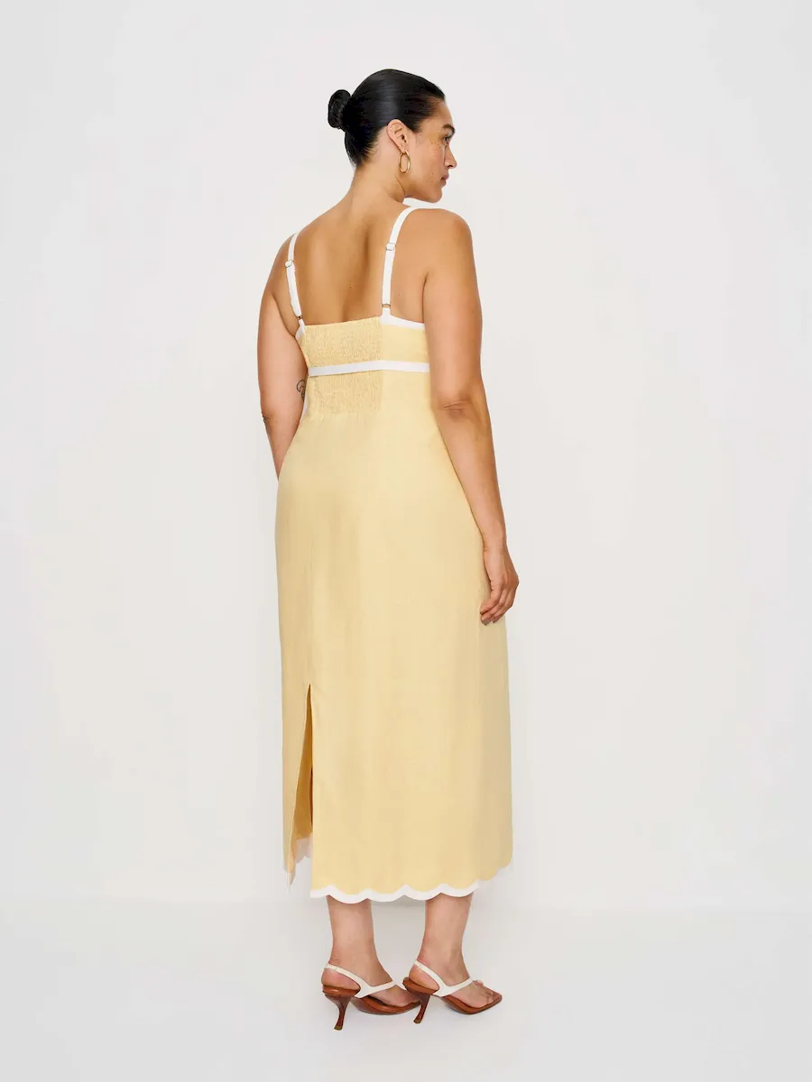 Sara Linen Dress Es - Image 4